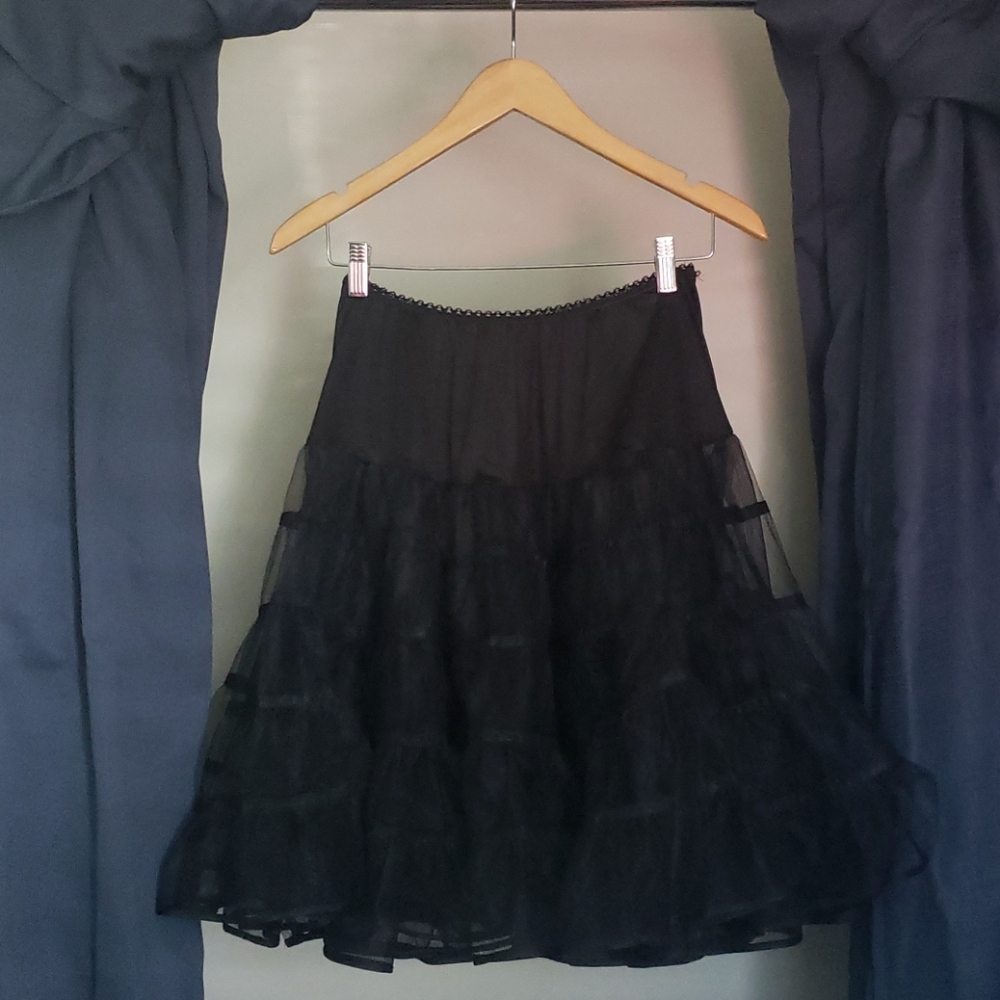 Black petticoat